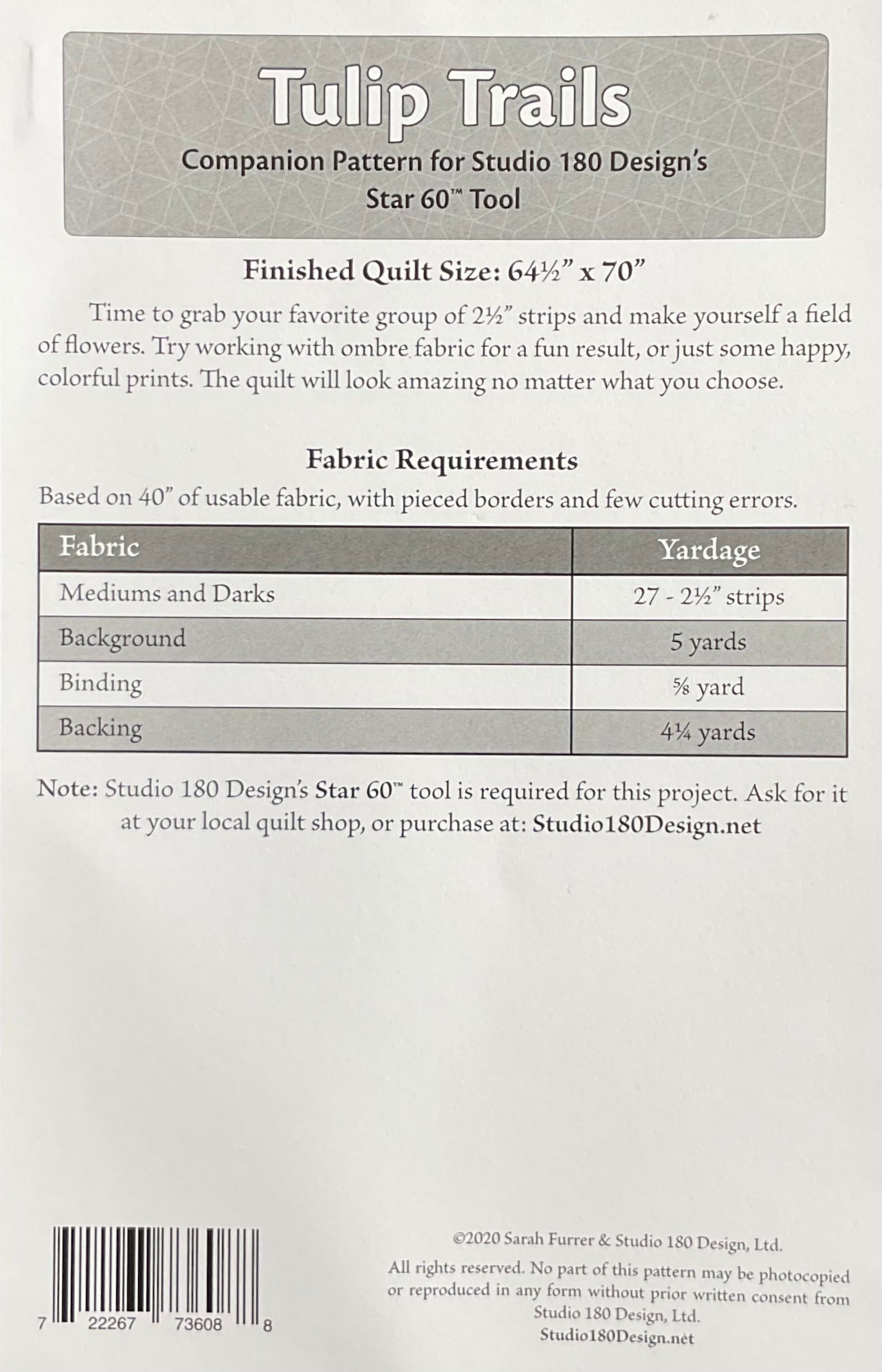 Tulip Trails Quilt Pattern