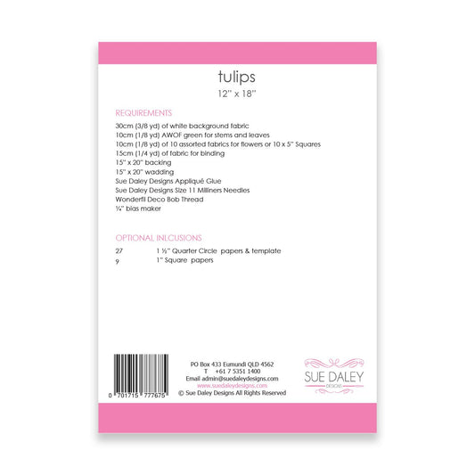 Tulips Wall Hanging # PWBTWH - Special Order