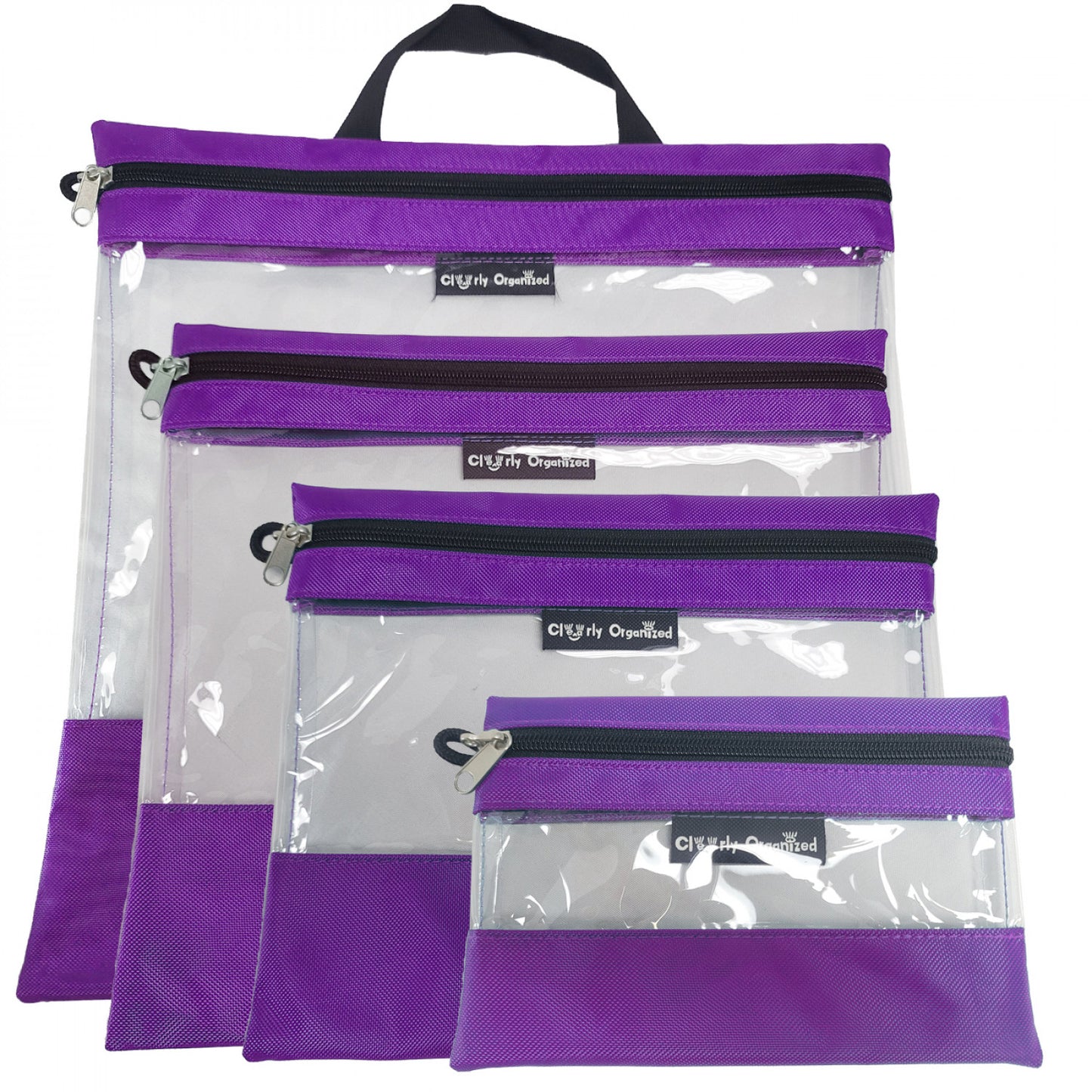 Tutto Clear Organizing Bag - Multiple Colors - Special Order
