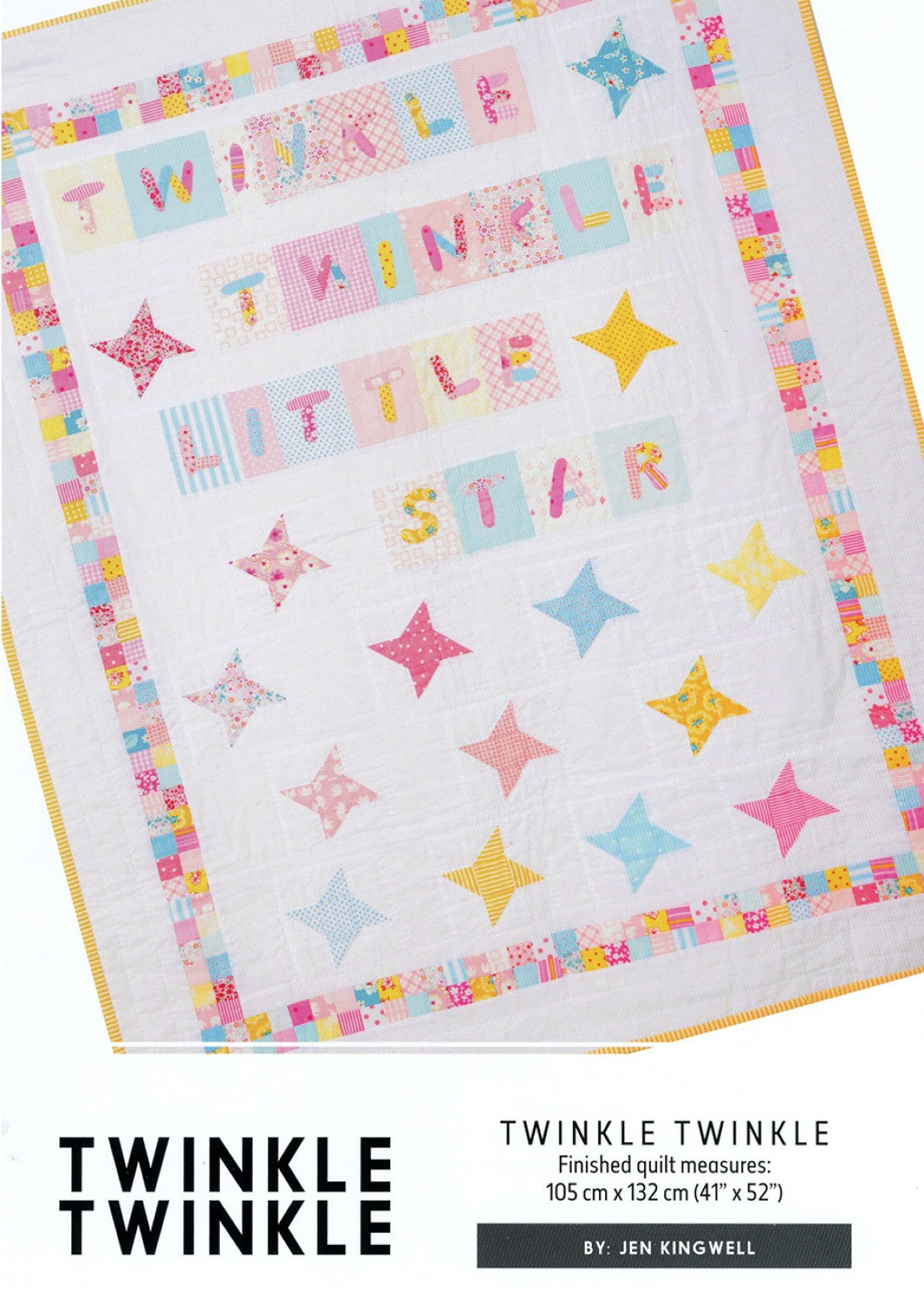 Twinkle Twinkle Quilt Pattern by Jen Kingwell Designs