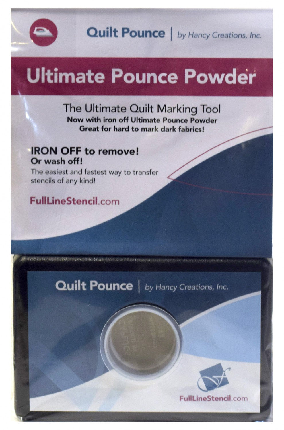 Ultimate Pounce Powder Pad White # QPU - Special Order