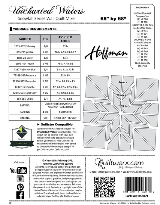 Uncharted Waters # JNQ00273P3 - Special Order