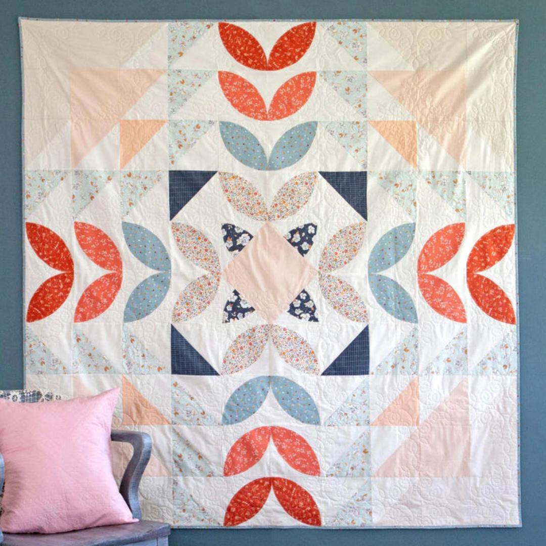 Unforgettable Appliqué Quilt Kit featuring Gayle Loraine by Elizabeth Chappell