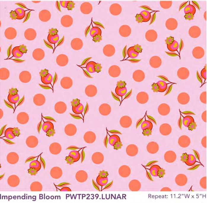 Untamed by Tula Pink: Impending Bloom PWTP239.Lunar