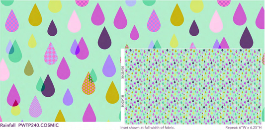 Untamed by Tula Pink: Rainfall PWTP240.Cosmic
