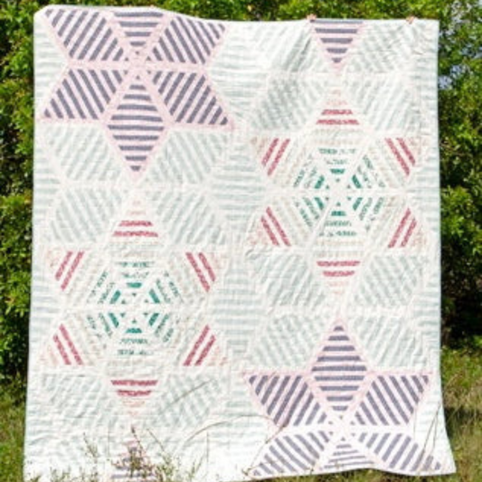 River Blooms Quilt Kit featuring Haven by Amy Sinibaldi