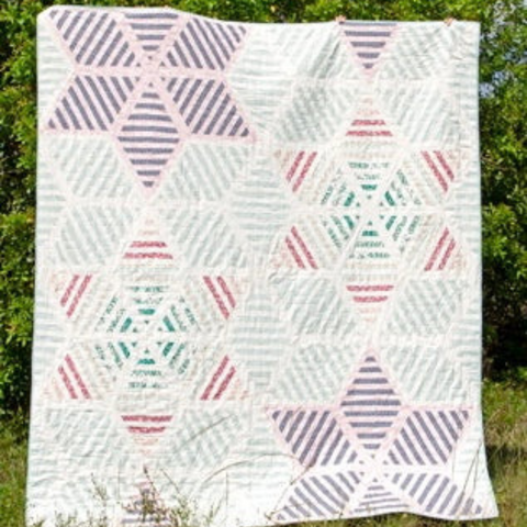 River Blooms Quilt Kit featuring Haven by Amy Sinibali