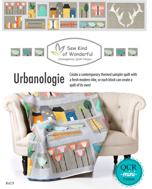 Urbanologie Quilt Pattern by Sew Kind of Wonderful