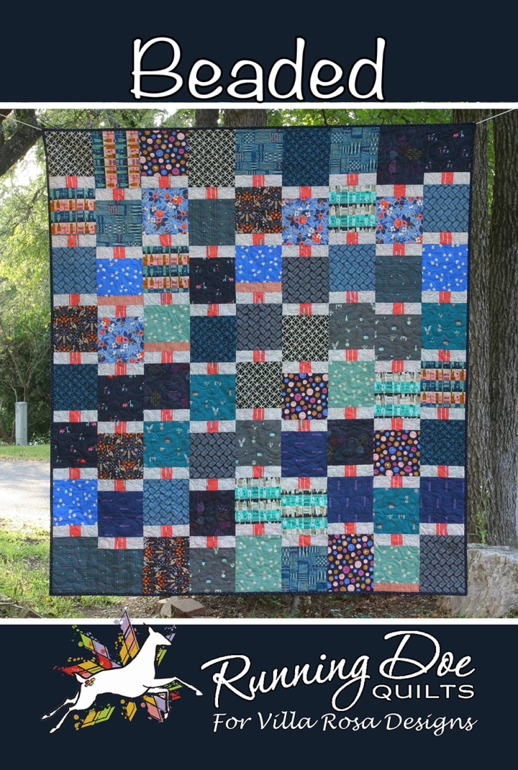 Beaded Quilt Pattern by Villa Rosa Designs