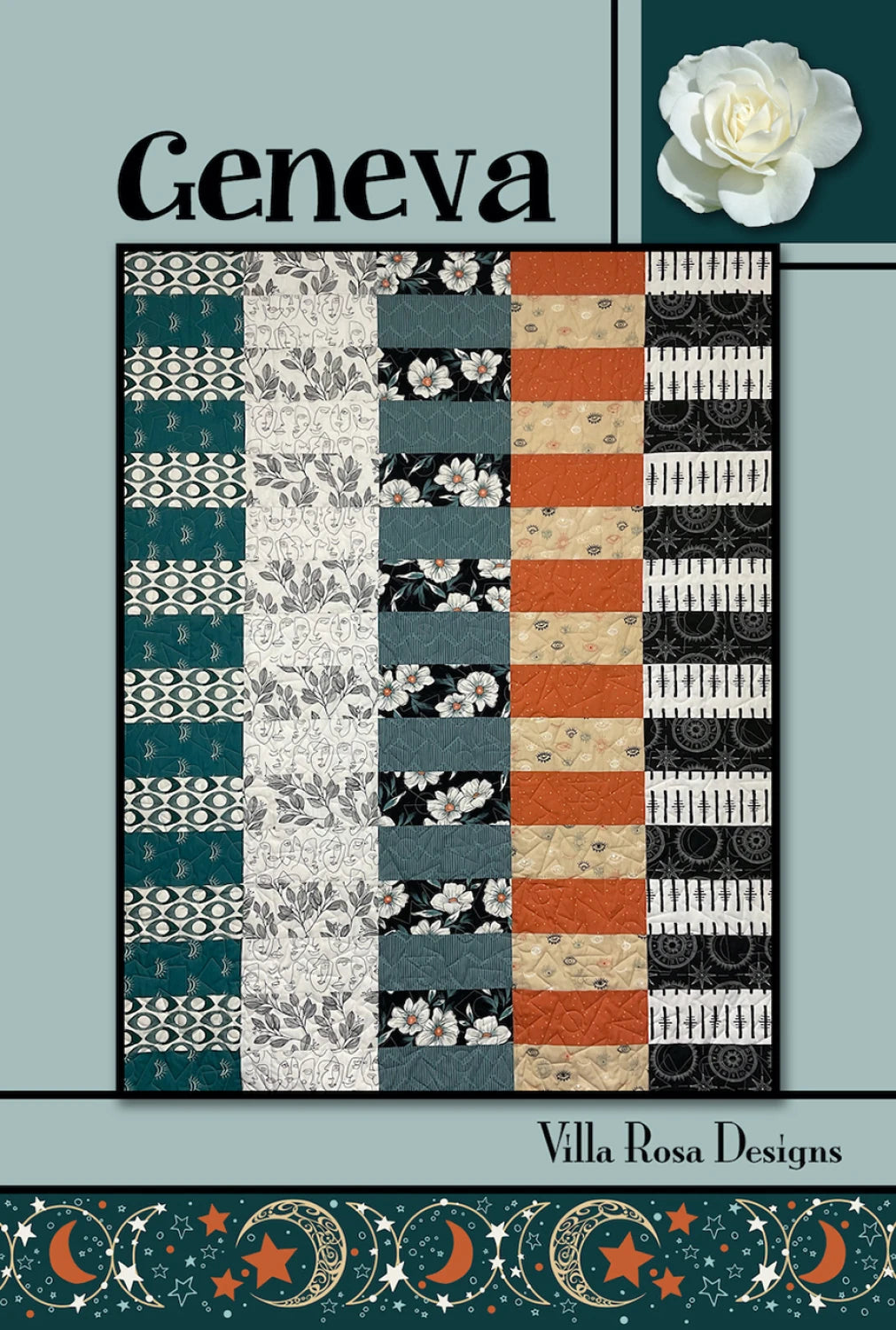 Geneva Quilt Pattern by Villa Rosa Designs