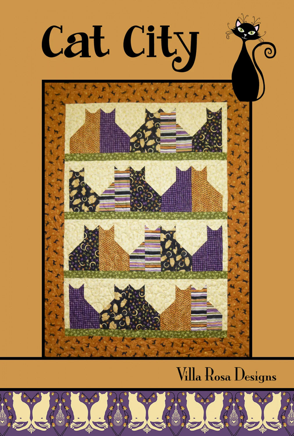 Here Kitty Kitty by Stacy Iest Hsu : Cat City Quilt Kit