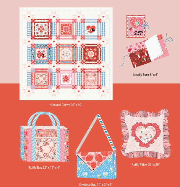 Valentines Little Treat Club Quilt Pattern Booklet