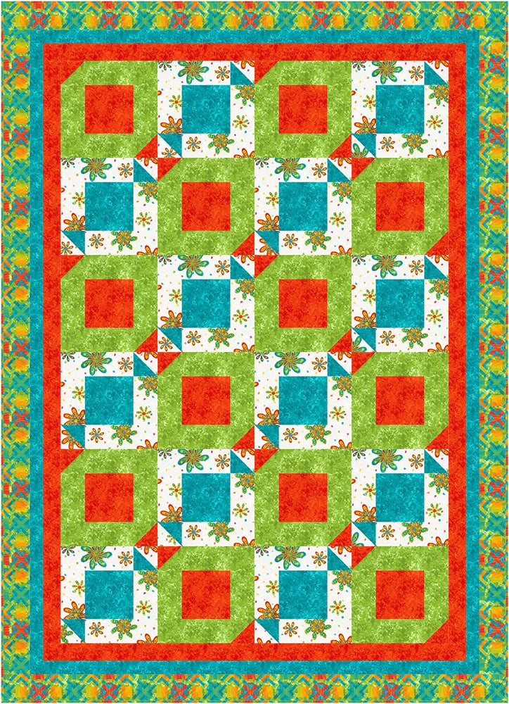 Velocity Quilt Pattern by Fabric Cafe