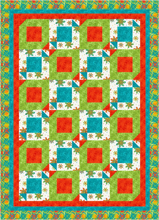 Velocity Quilt Pattern by Fabric Cafe