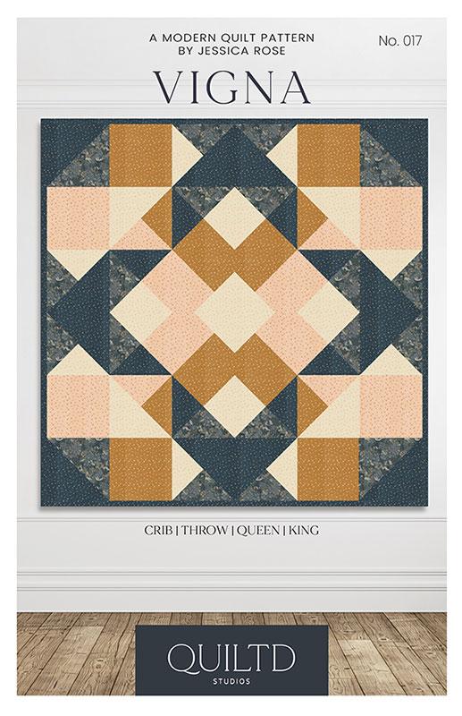 Vigna Quilt Pattern by Quiltd Studios