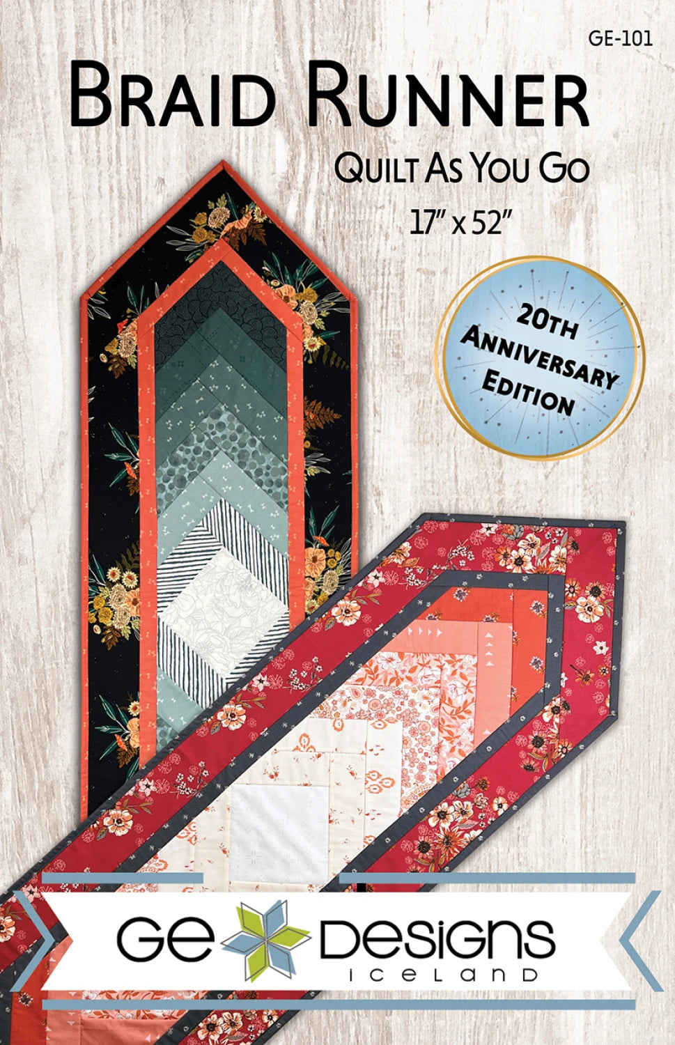 Villa Sol by Jennifer Moore : Braid Table Runner Quilt-As-You-Go Kit