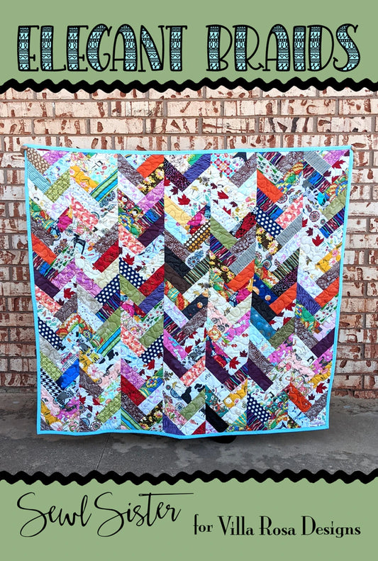 Villa Sol by Jennifer Moore : Elegant Braids Quilt Kit