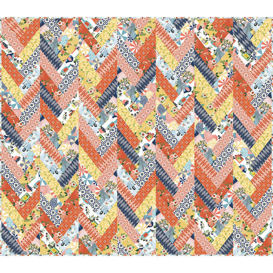 Villa Sol by Jennifer Moore : Elegant Braids Quilt Kit