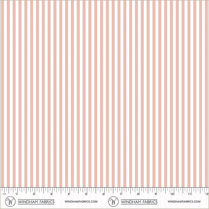 Villa Sol by Jennifer Moore : Narrow Stripe Pale Pink 55235-1