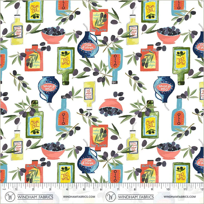 Villa Sol by Jennifer Moore : Olio D'Oliva White 55227-5