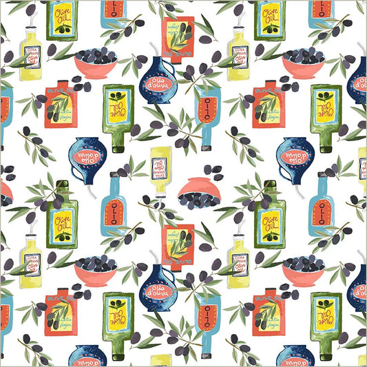 Villa Sol by Jennifer Moore : Olio D'Oliva White 55227-5