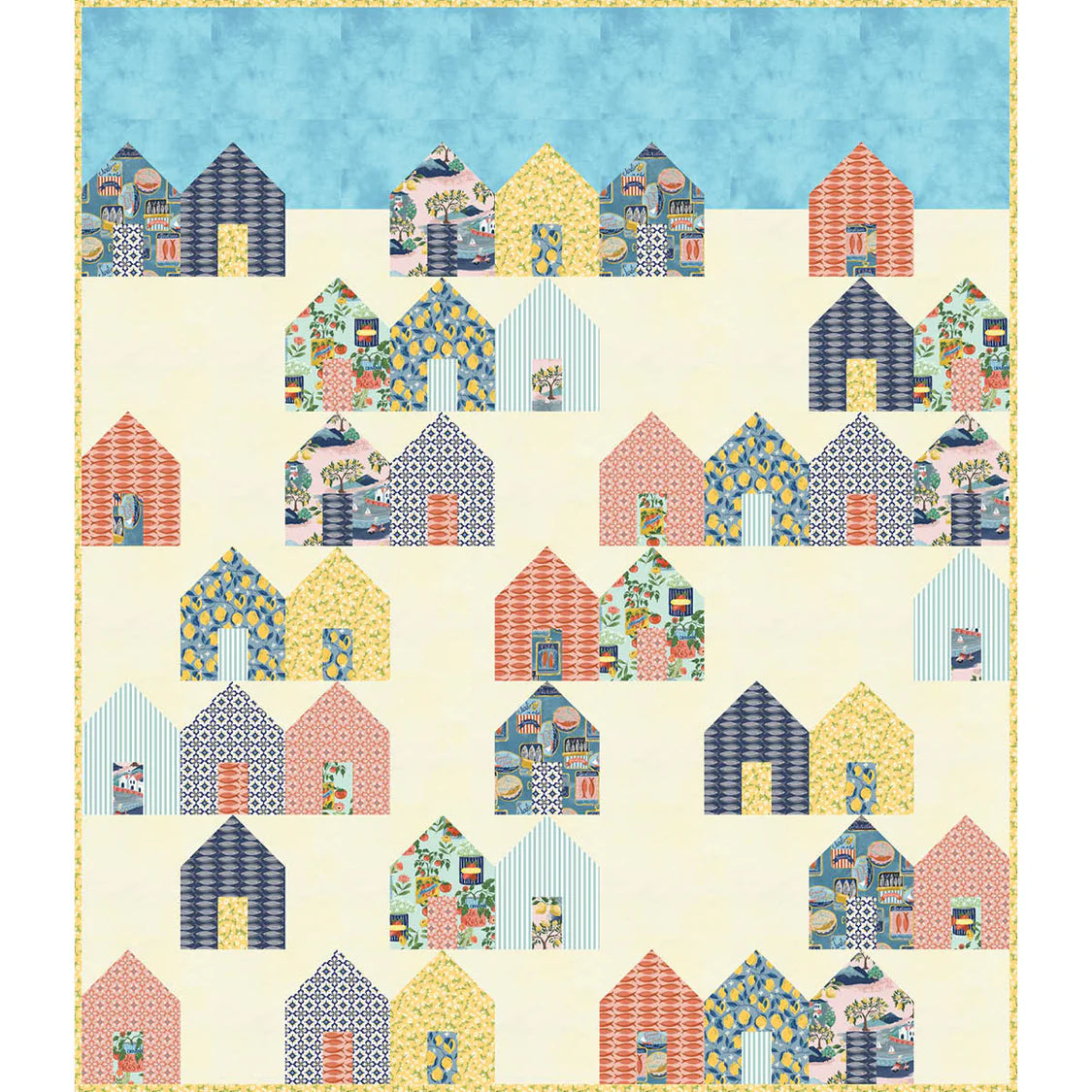Villa Sol by Jennifer Moore : Suburbs Quilt Kit