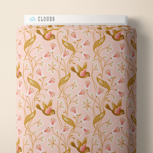 Vintage Charm by Dots & Glory : Birdie Pink 227679
