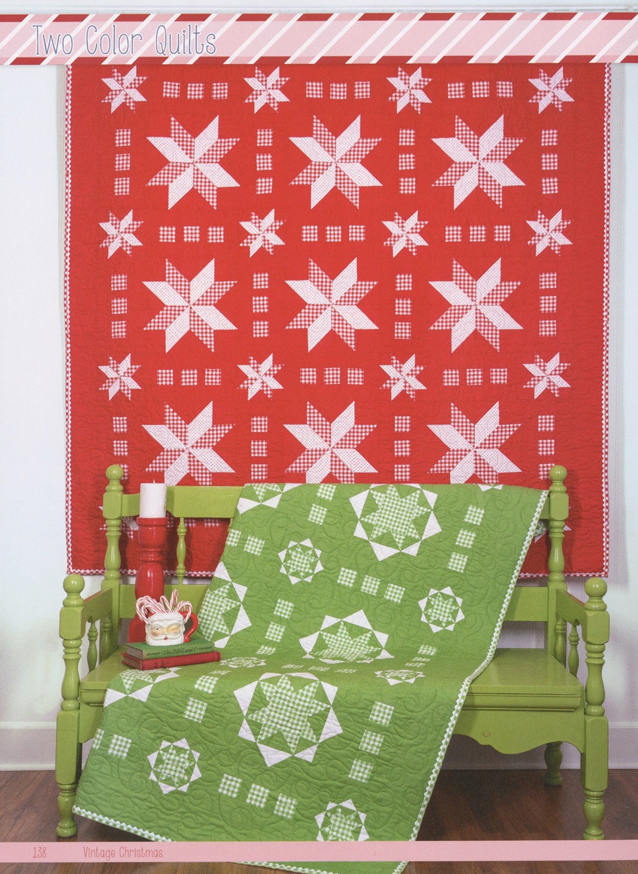 Vintage Christmas Quilts Book by It's Sew Emma