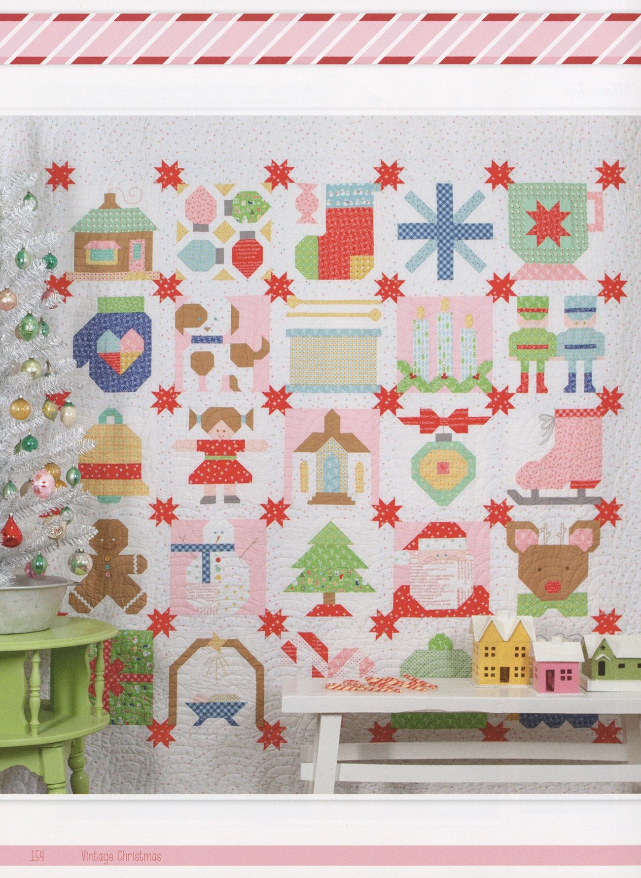 Vintage Christmas Quilts Book by It's Sew Emma