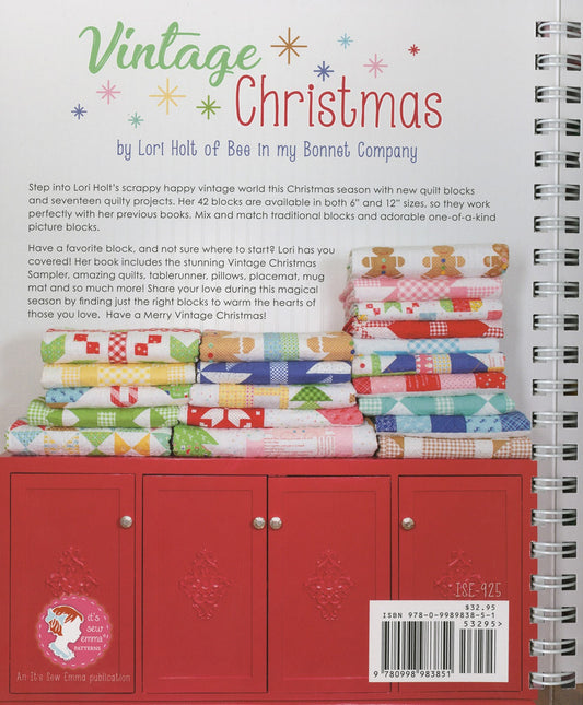 Vintage Christmas Quilts Book by It's Sew Emma ISE-925 - Special Order
