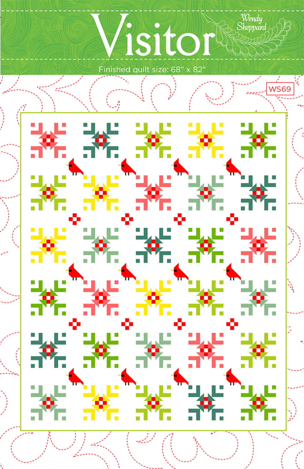Visitor Quilt Pattern by Wendy Sheppard