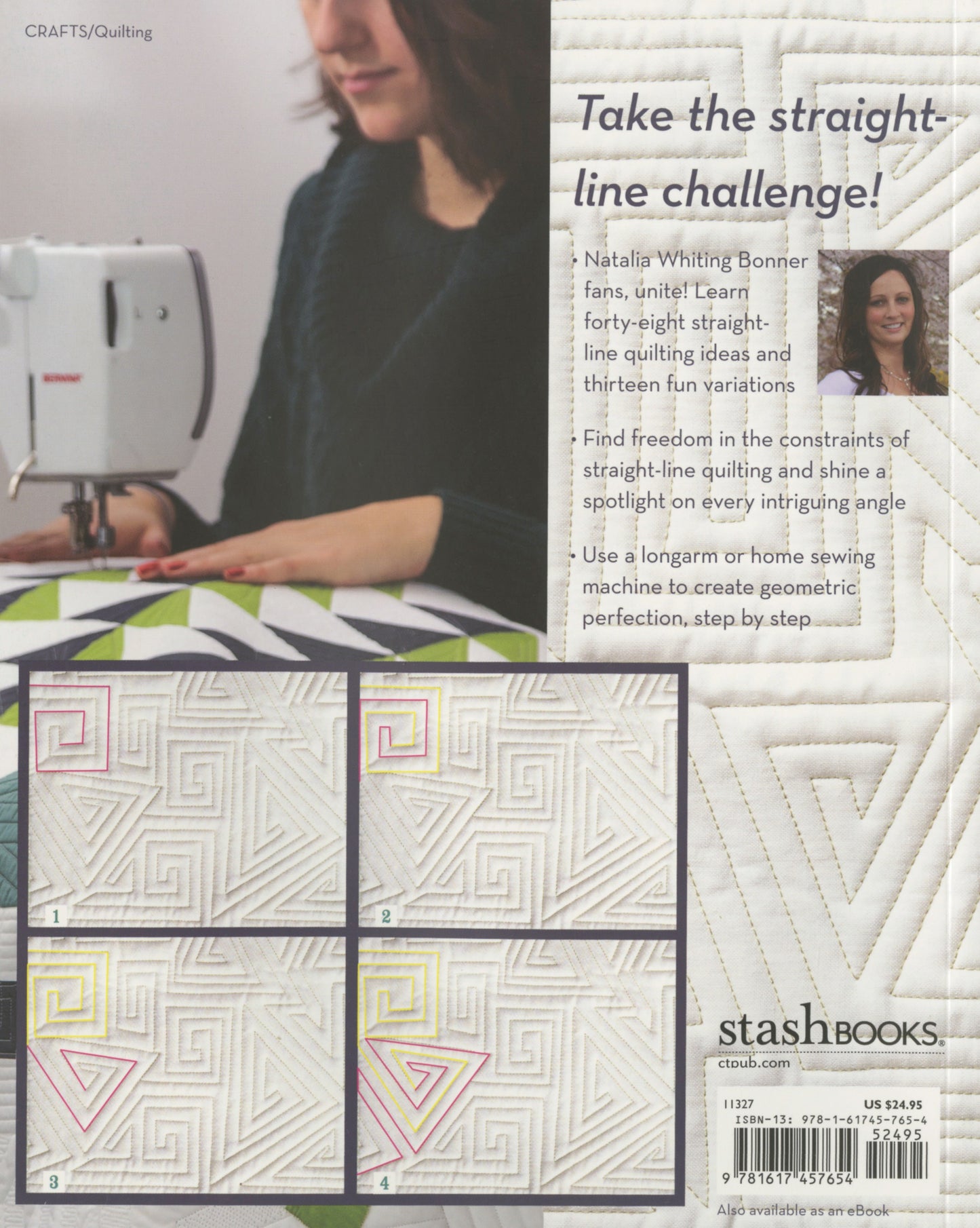 Visual Guide to Creative Straight-Line Quilting # 11327 - Special Order