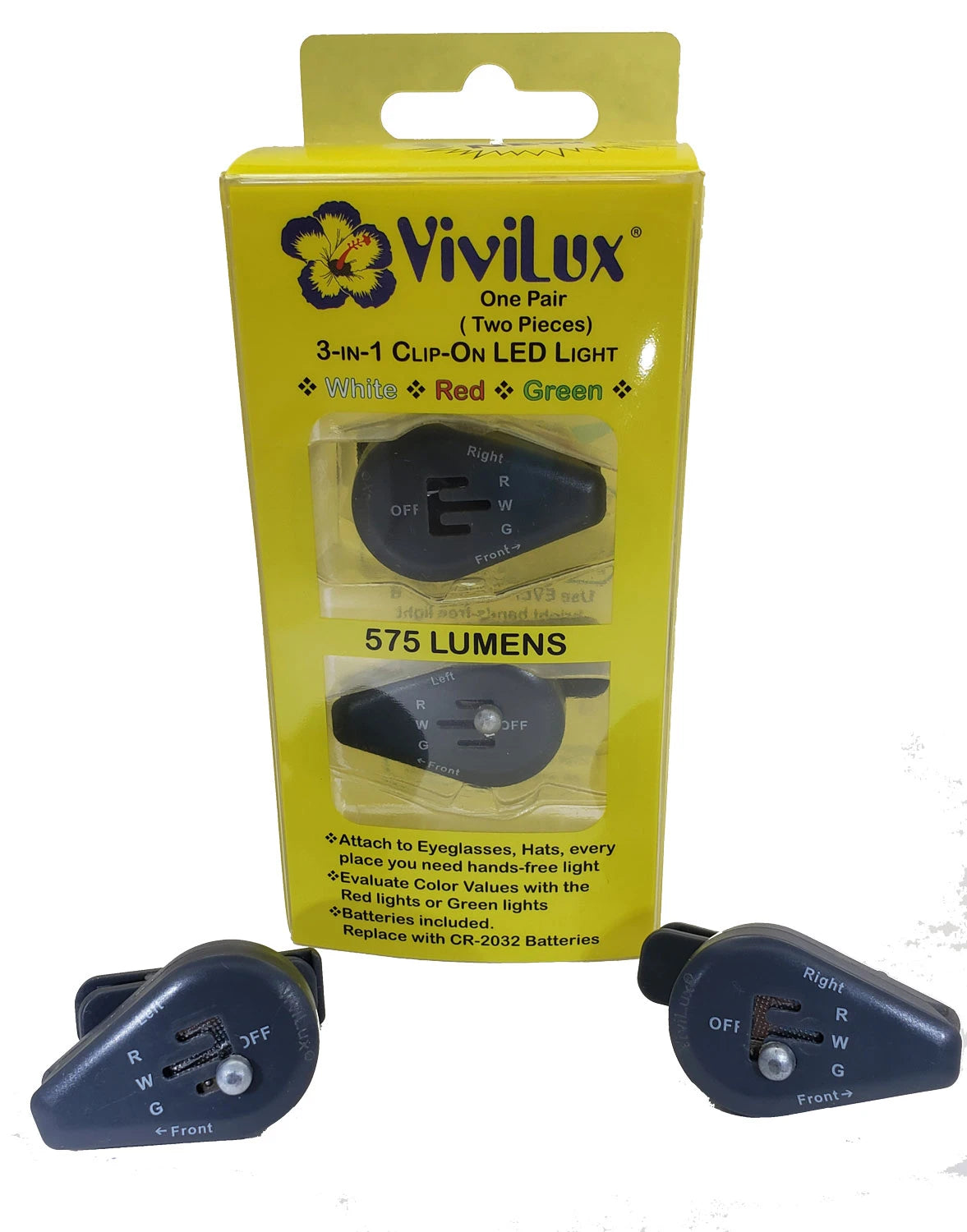 ViviLux 3-in-1 Clip-On LED Light # VLEGLWRG - Special Order