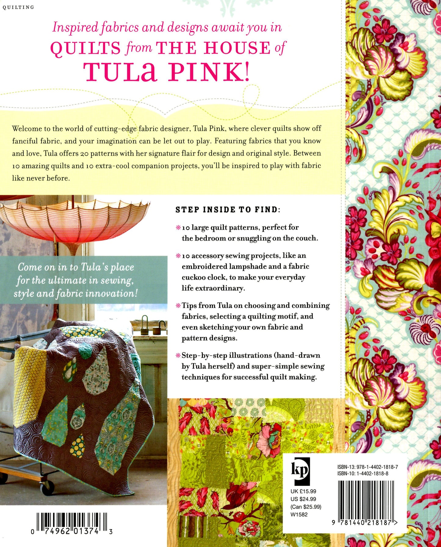 Quilts From The House Of Tula Pink # W1582 - Special Order