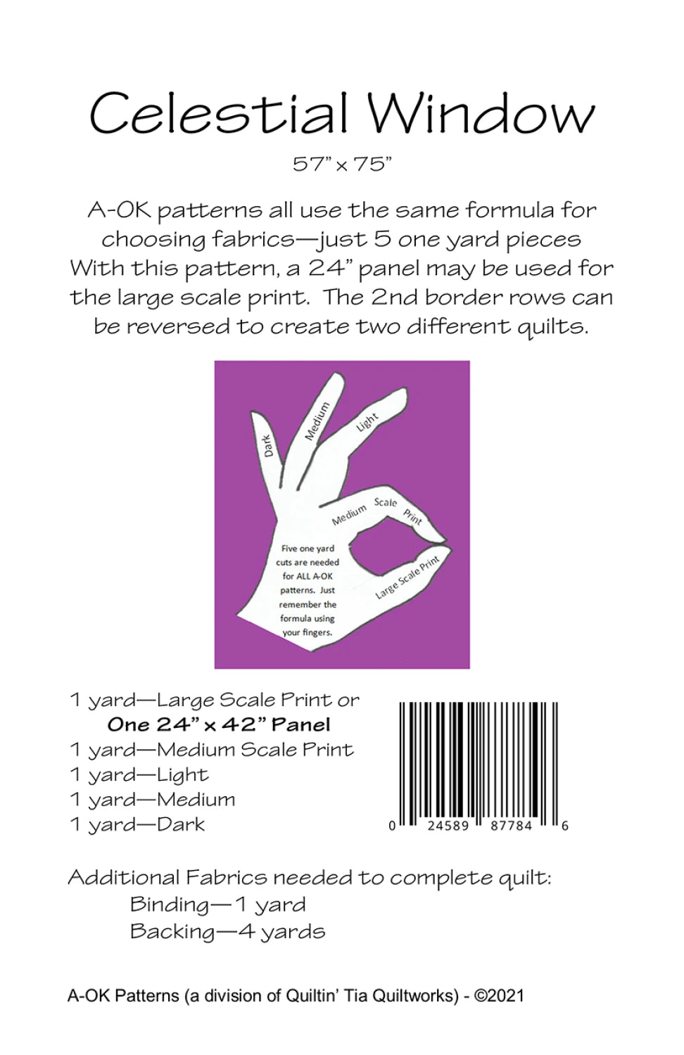 Noah and Friends by Lindsey Sagar : Celestial Window Quilt Kit