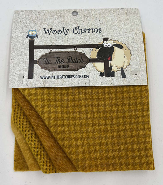 Wooly Charms 5in x 5in Goldenrod 5ct # WC4513 - Special Order