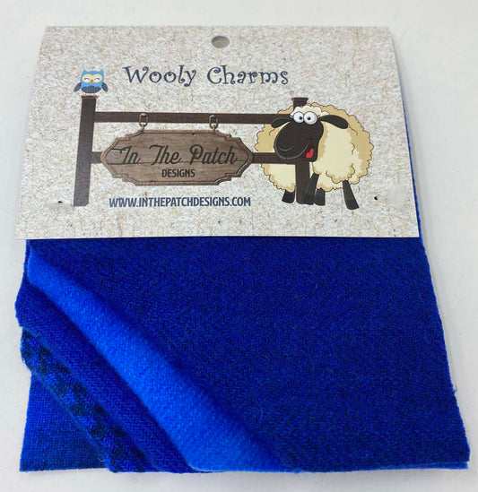 Wooly Charms 5in x 5in Wild Blue Yonder 5ct # WC4741- Special Order