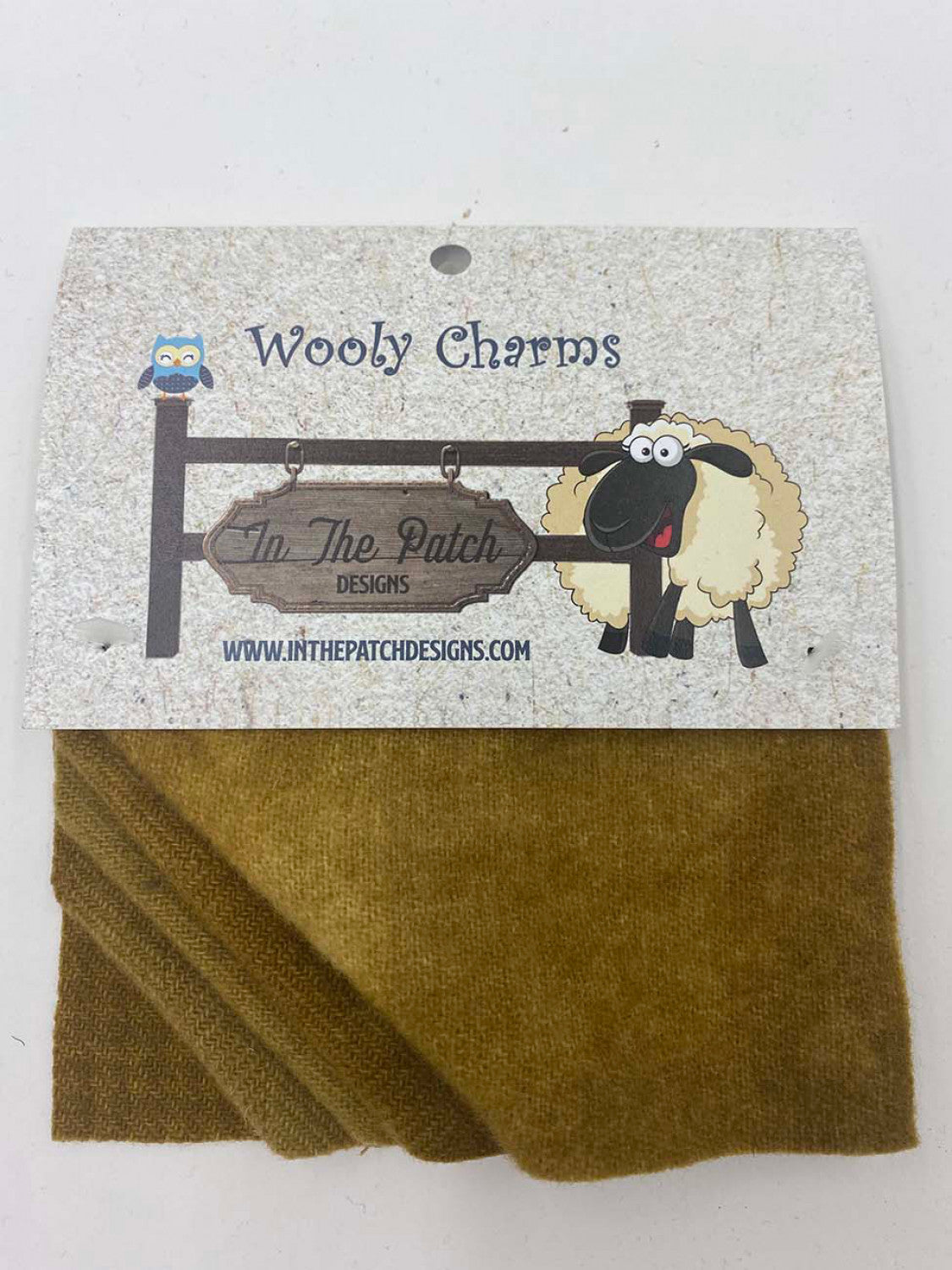 Wooly Charms 5in x 5in Cappuccino 5ct # WC4893- Special Order