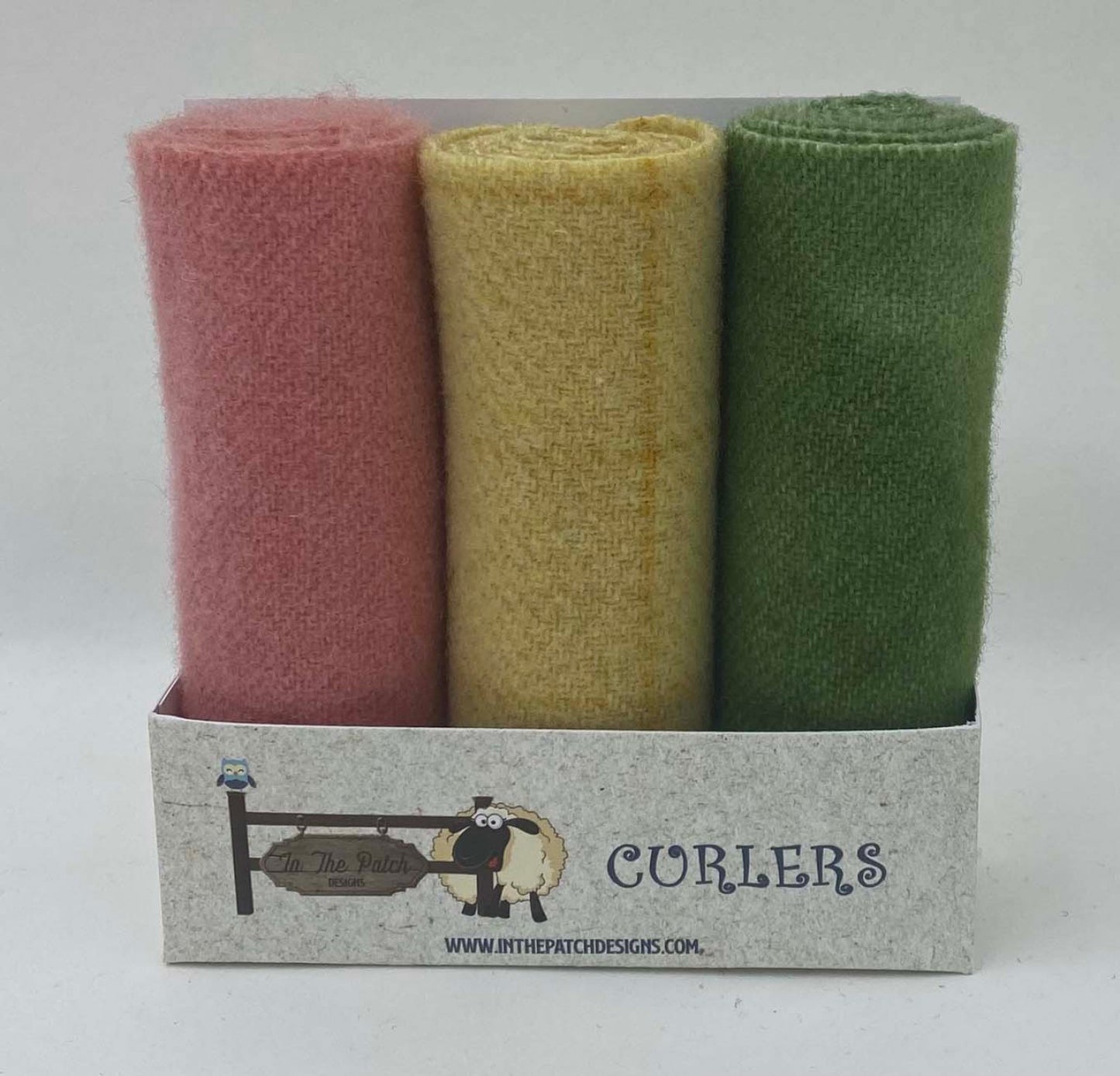 Wool Curlers 4in X 16in Peaches # WCL2237 - Special Order