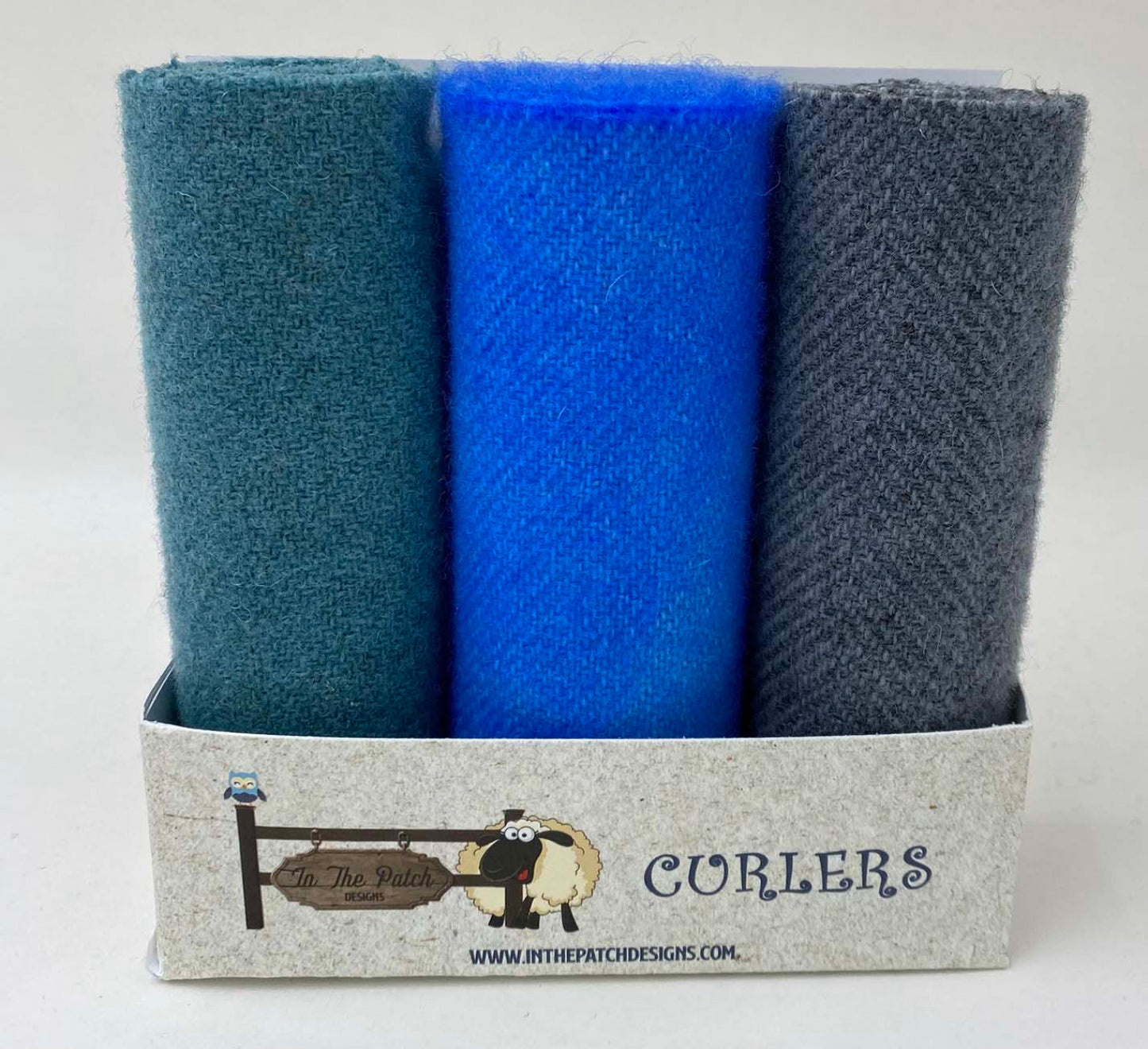 Wool Curlers 4in X 16in 4in x 16in Ocean # WCL2250 - Special Order