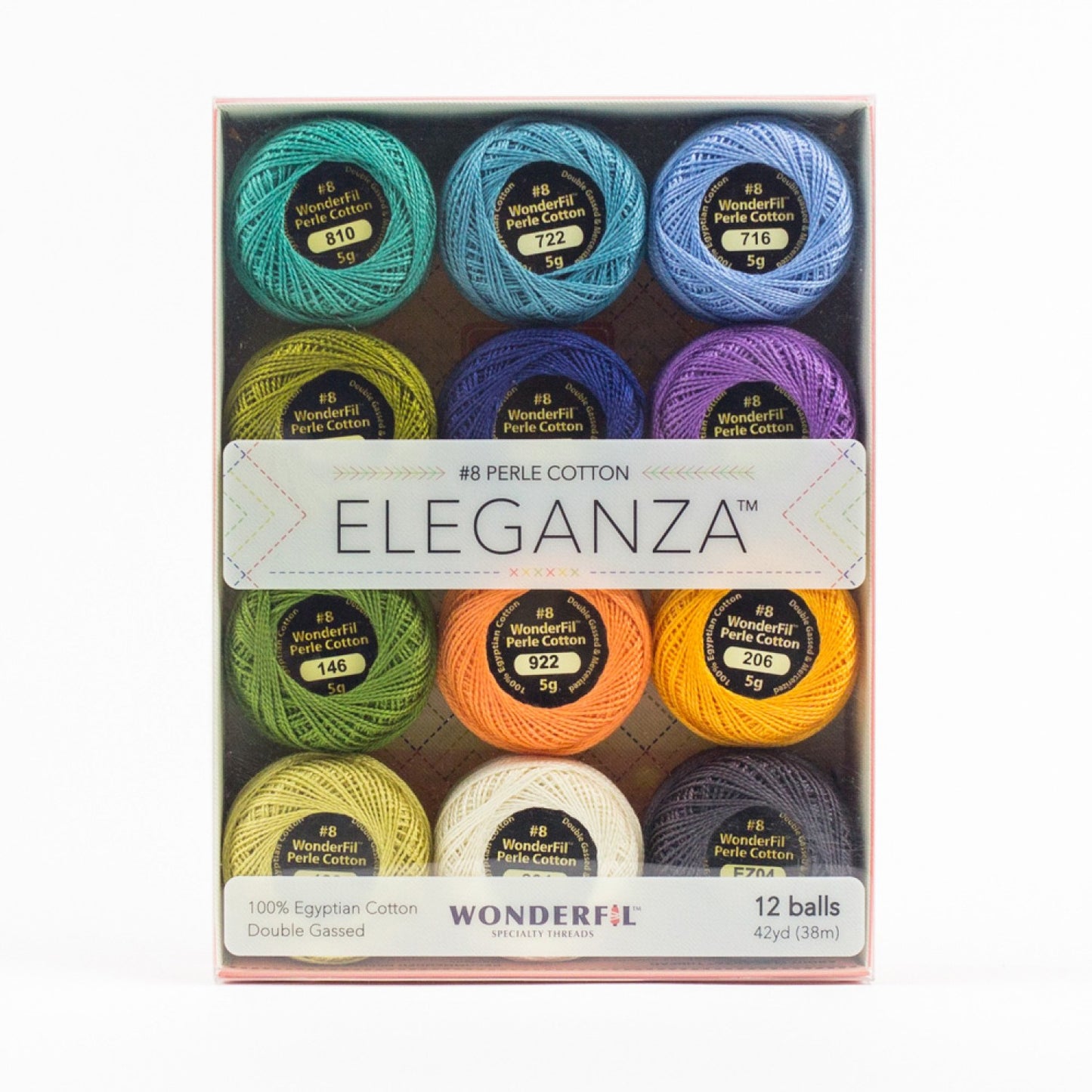 Eleganza 12-Ball Color Sets #8 Perle Cotton - Special Order