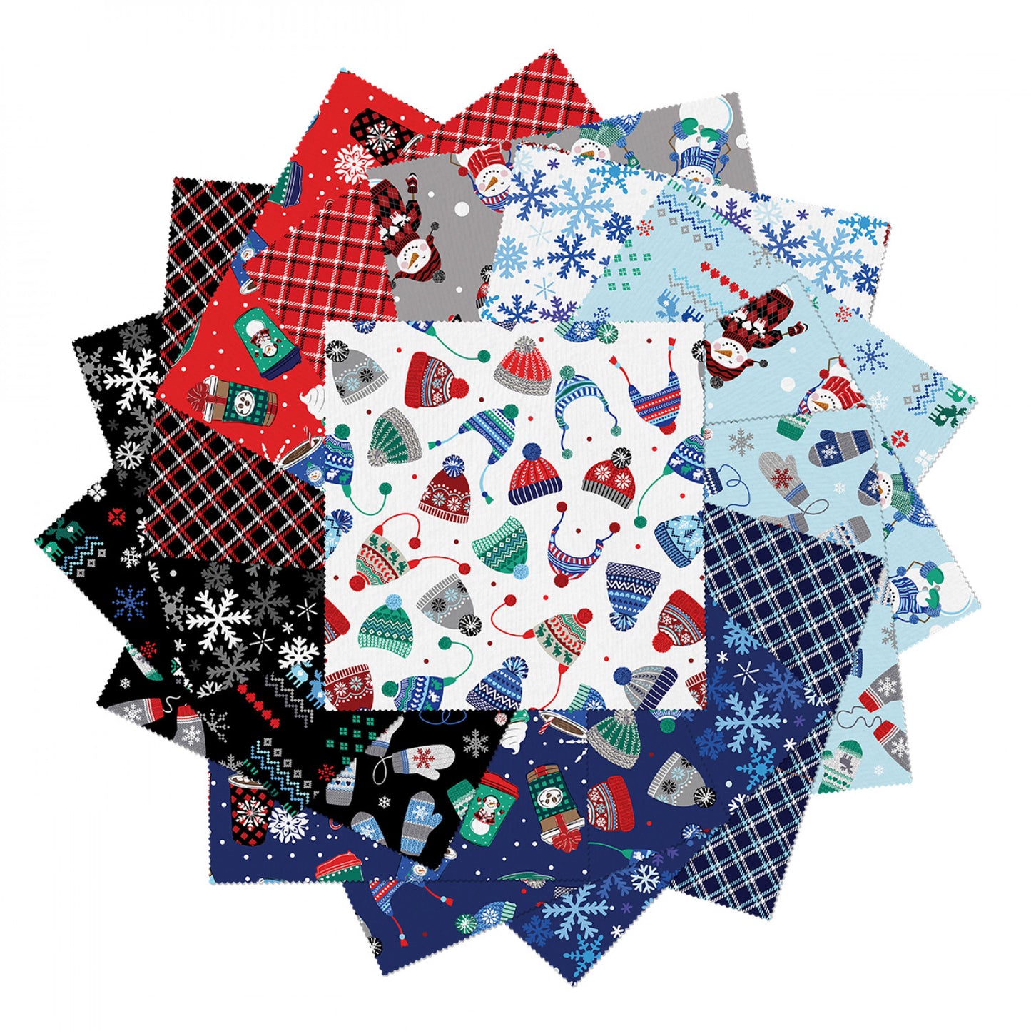 Winter Wonders Comfort Flannel by Kanvas Studio 42 pc 10" Squares - Special Order (Expected Arrival June 2025)