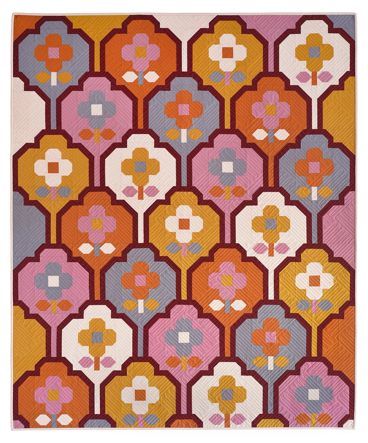 Wallflower Quilt Pattern by Pen + Paper Patterns