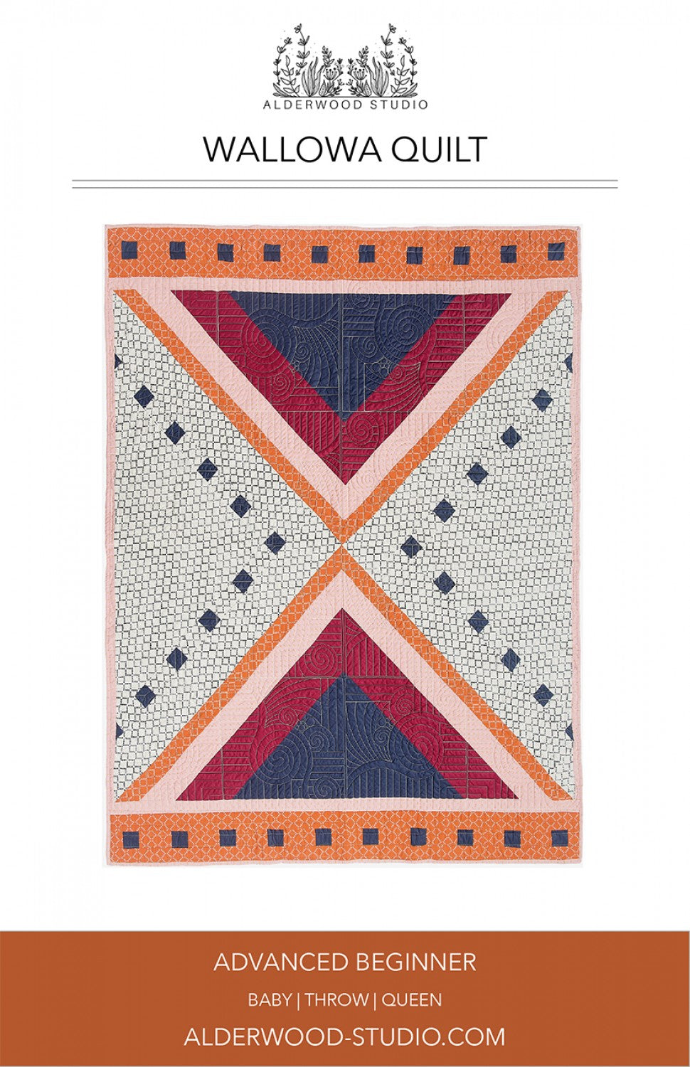 Wallowa Quilt Pattern by Alderwood Studio