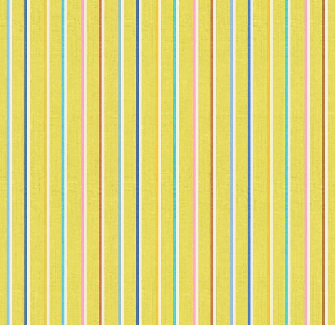 Warp & Weft Ooh Lucky Lucky by Alexia Marcelle Abegg : Sketch Stripe Citron Twist Weave RS4127 12