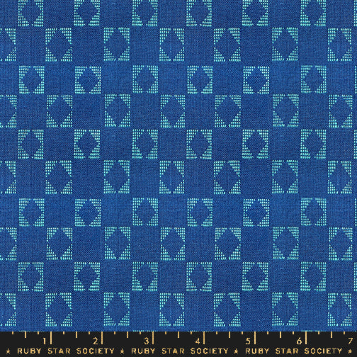 Warp & Weft Ooh Lucky Lucky by Alexia Marcelle Abegg : Star Light Bluebell RS4129 11