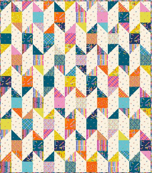 Washi Plus by Rashida Coleman-Hale - Board and Batten Quilt Kit (Estimated Arrival August 2025)