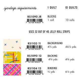 Washi Plus by Rashida Coleman-Hale - Meant to Be Quilt Kit (Estimated Arrival August 2025)