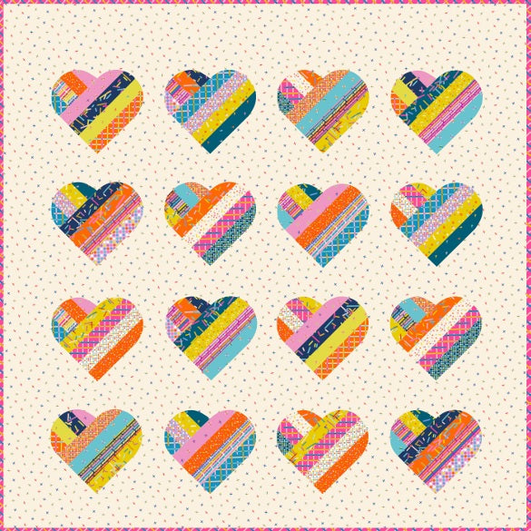 Washi Plus by Rashida Coleman-Hale - Meant to Be Quilt Kit (Estimated Arrival August 2025)