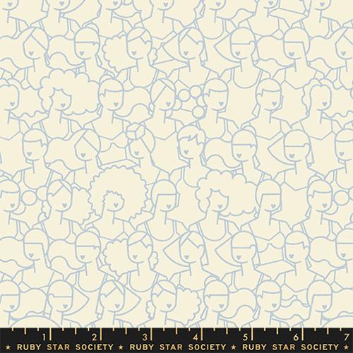 Water by Ruby Star Collaborative : Swim Parade - Water Blue RS5130 11